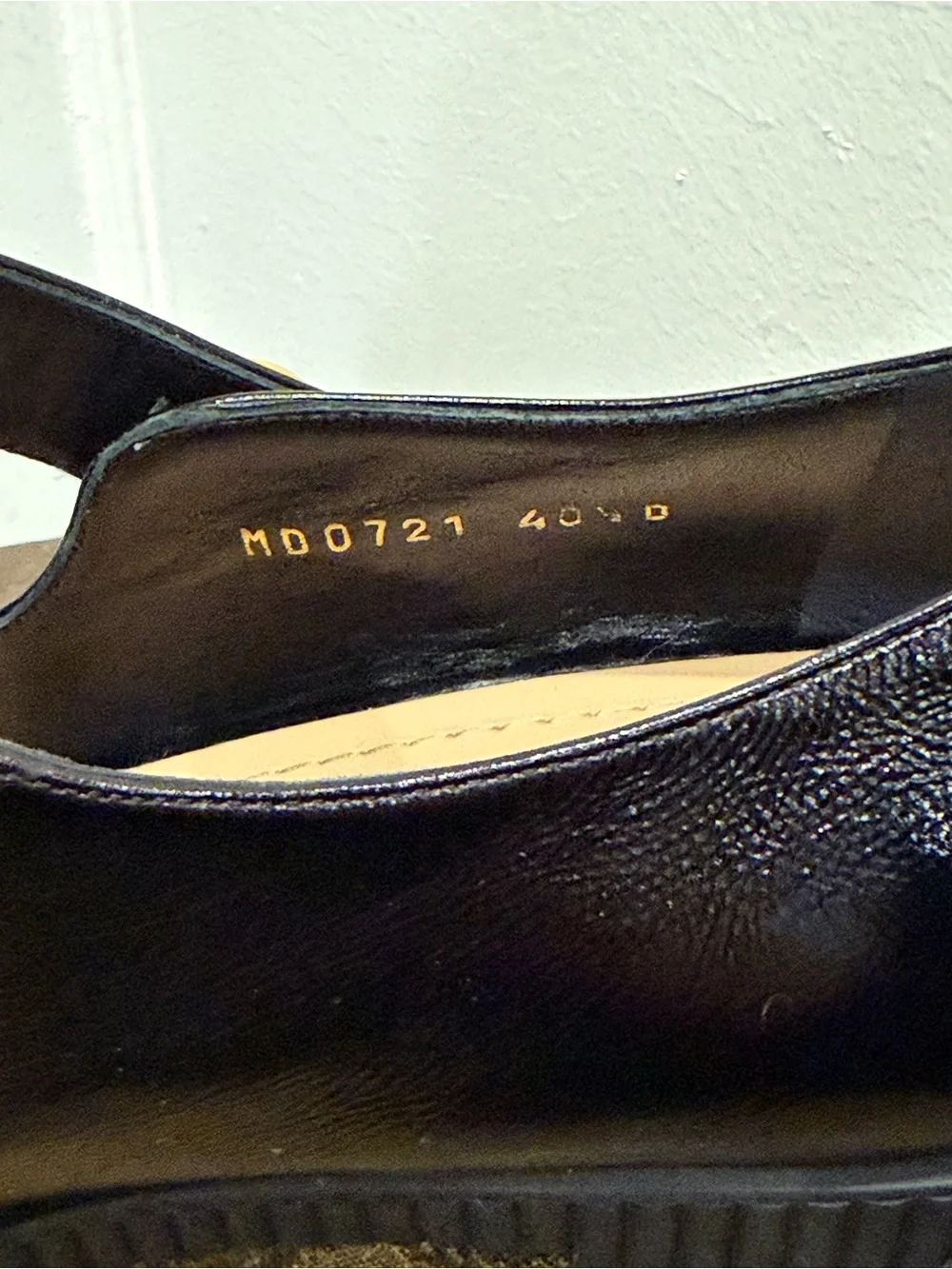 Dior D-Doll Black Patent Mary Jane Block Heel Pumps - Picture 7 of 11